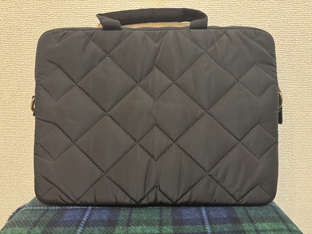 MARC JACOBS キルティングノートPCケース ブラック