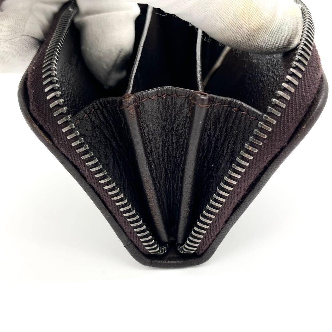 【美品】ボッテガヴェネタ　ケース　小銭入れ　イントレチャート　ブラウン