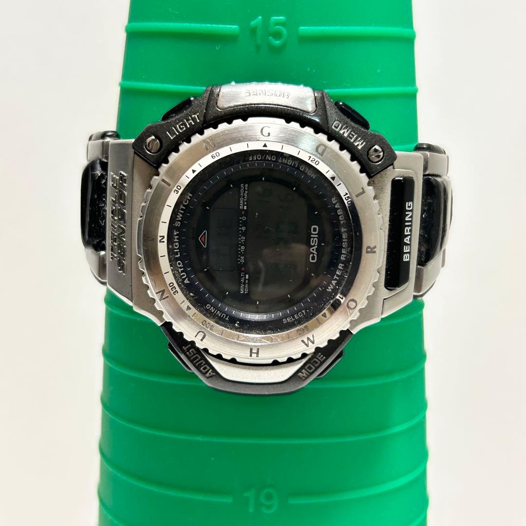 稼働 /新品電池 PROTREK HUNTINGWORLD PRT-1400