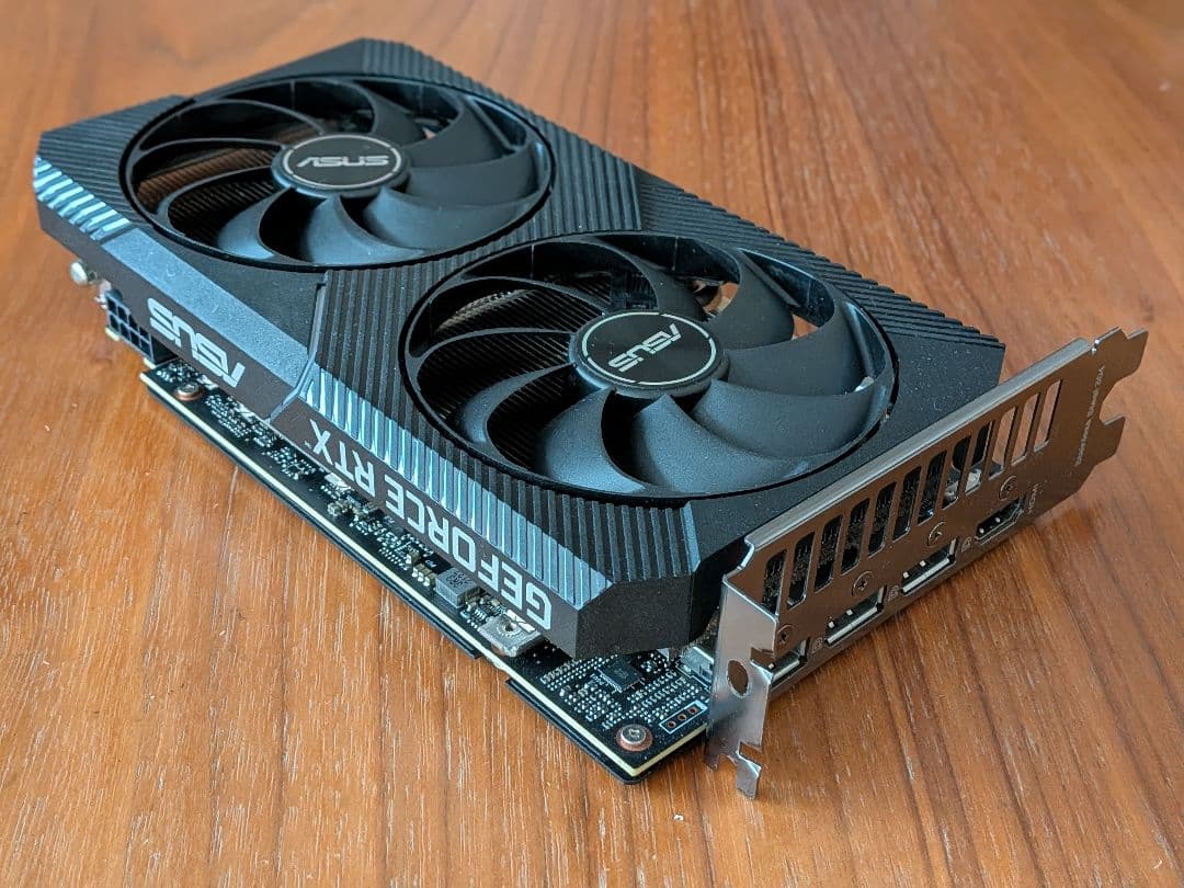 グラフィックボード・グラボ・ビデオカード ASUS GeForce RTX 3060Ti v2 mini