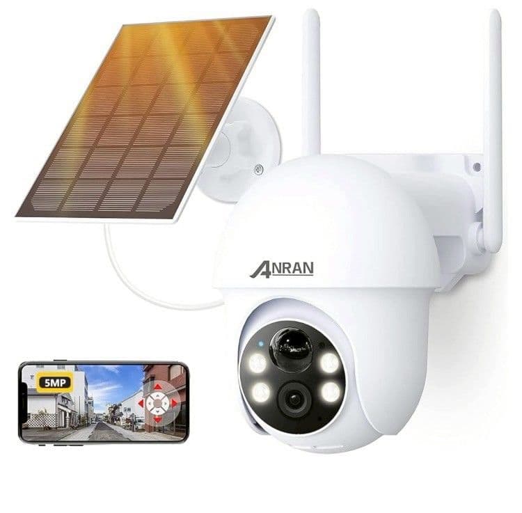 COOAU高性能防犯カメラ 500万画素 IP65防水