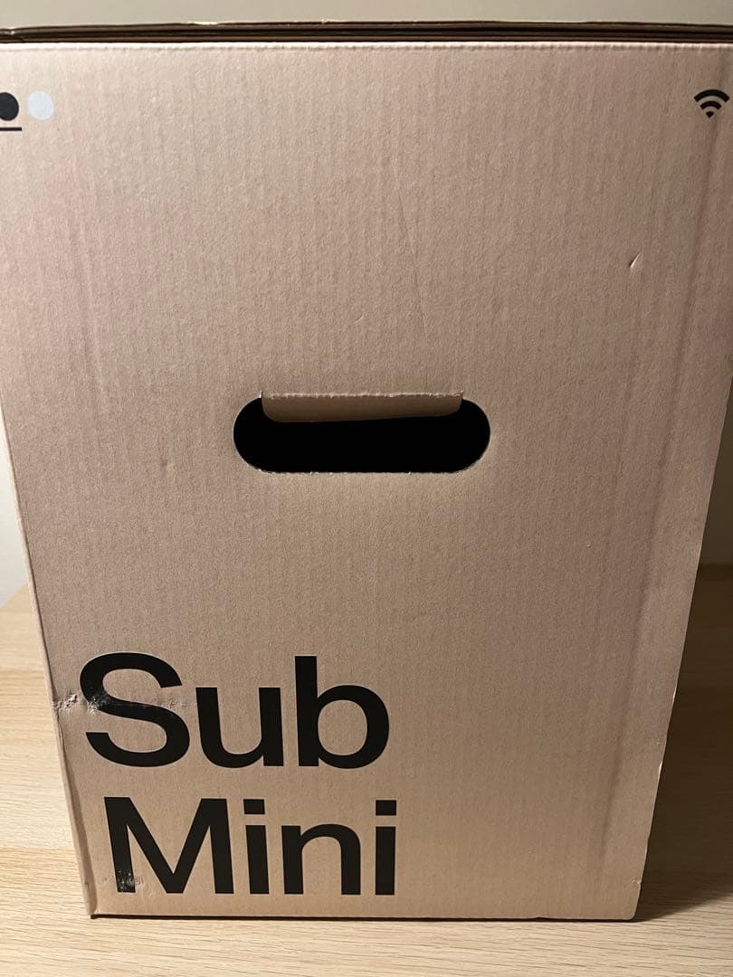 SONOS Sub Mini ワイヤレスサブウーファー　ブラック　新品未開封