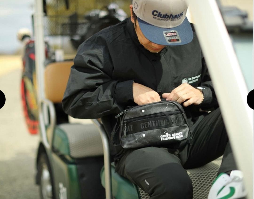 GENTIL BANDIT ジャンティバンディ カートポーチ カモ グリーン