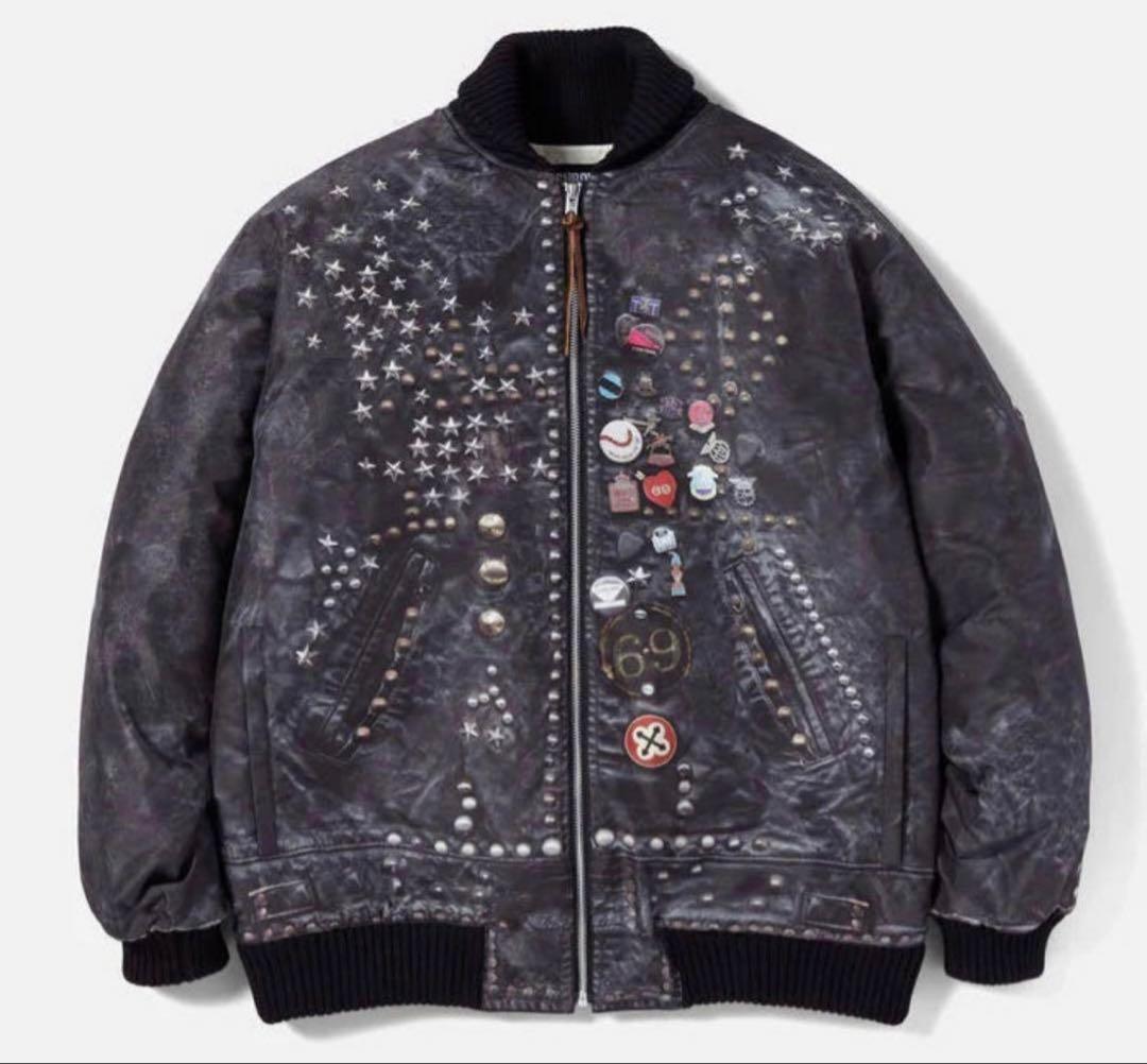 B'z 稲葉さん 着用 ネイバーフッド 転写 ジャケット 稲葉浩志