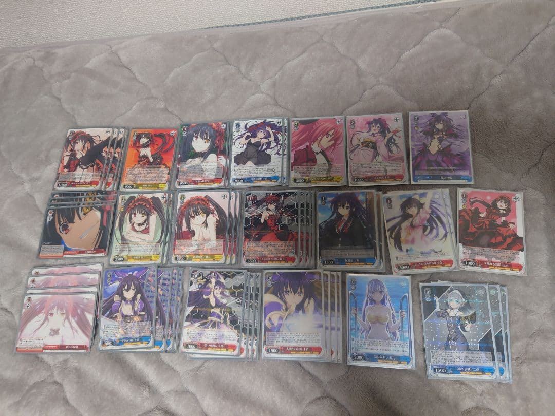 ヴァイスシュヴァルツ デートアライブ8電源デッキ＋パーツ