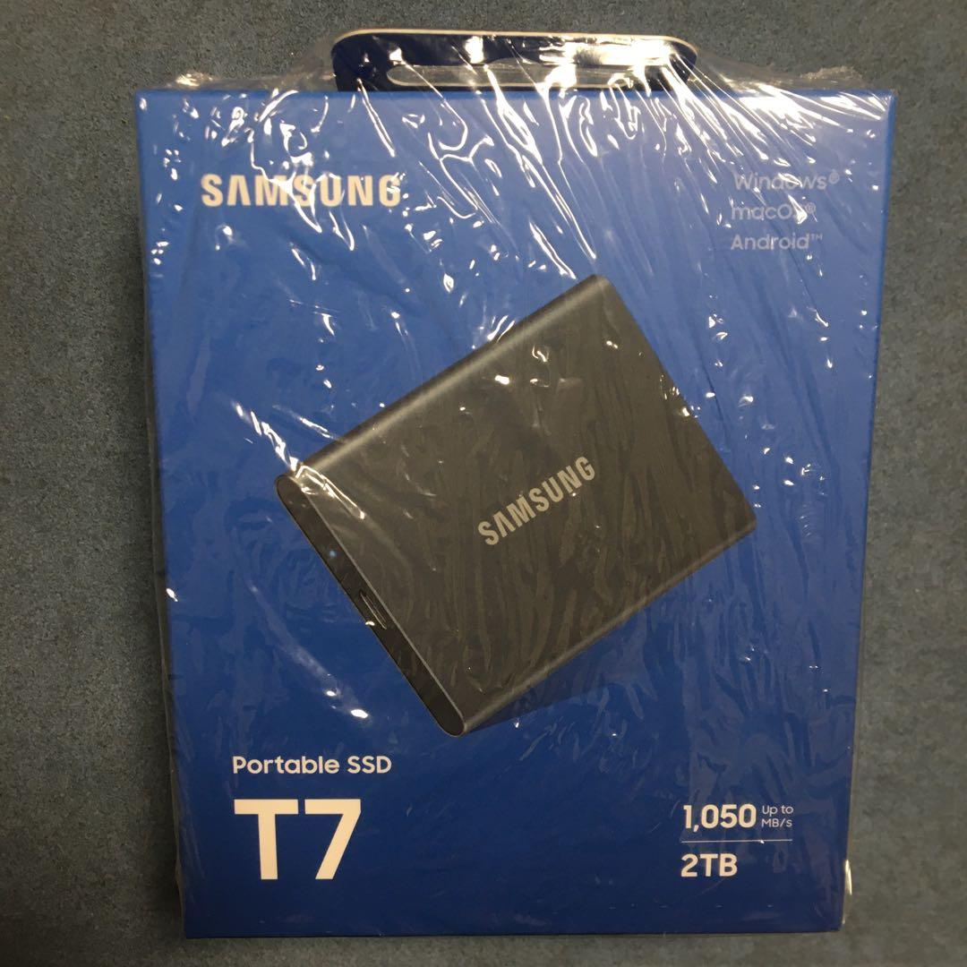 新品 未開封 Samsung SSD T7 2TB