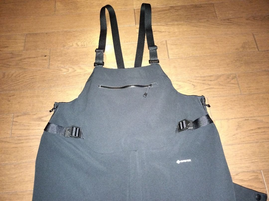 モンベル　パウダートラックビブ　Lサイズ　ロングレングス