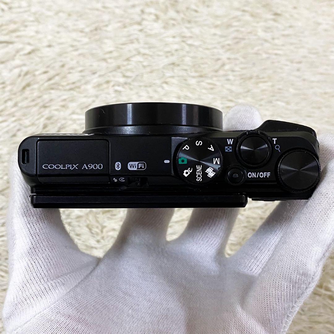 【極美品】ニコン COOLPIX A900 ブラック コンパクトデジタルカメラ