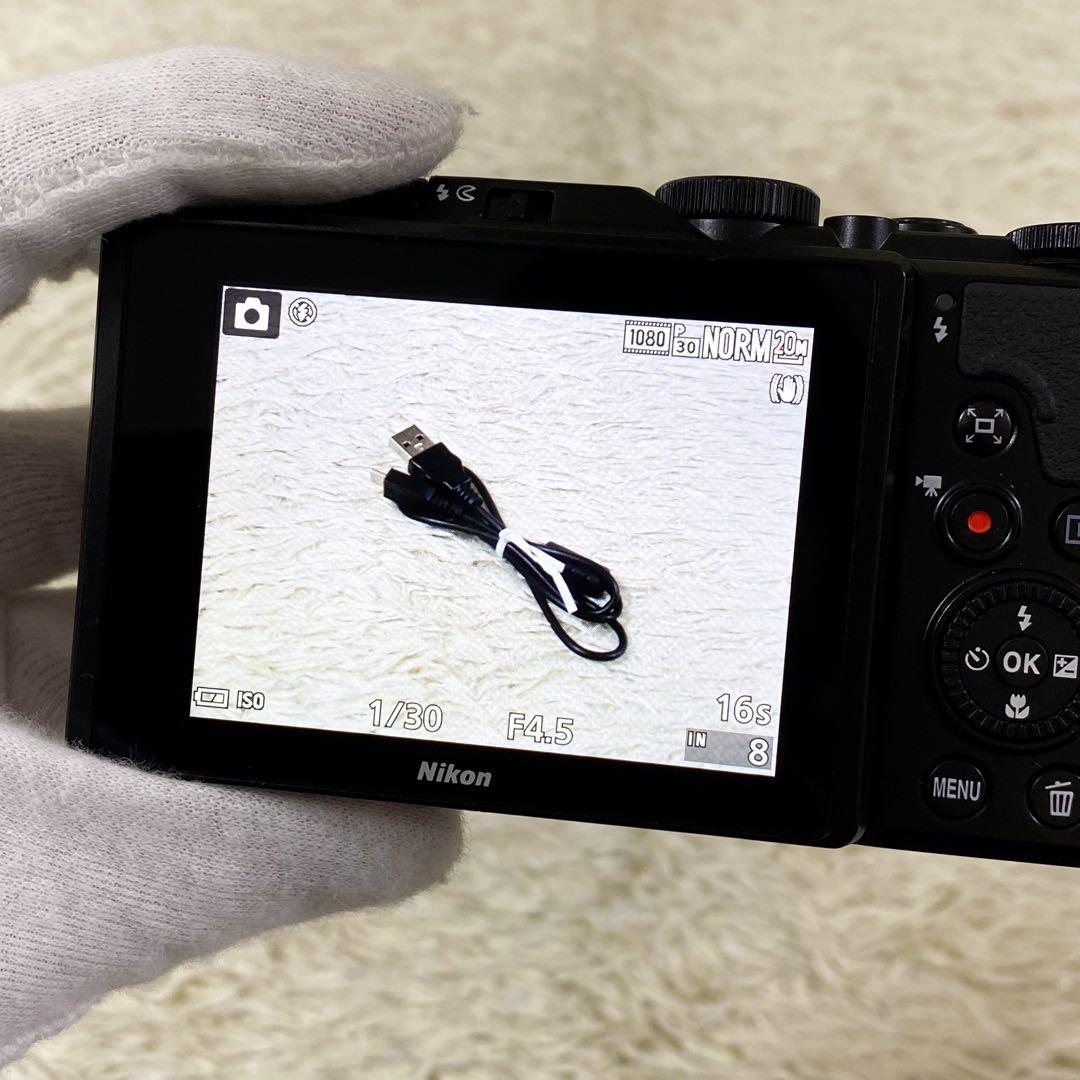 【極美品】ニコン COOLPIX A900 ブラック コンパクトデジタルカメラ