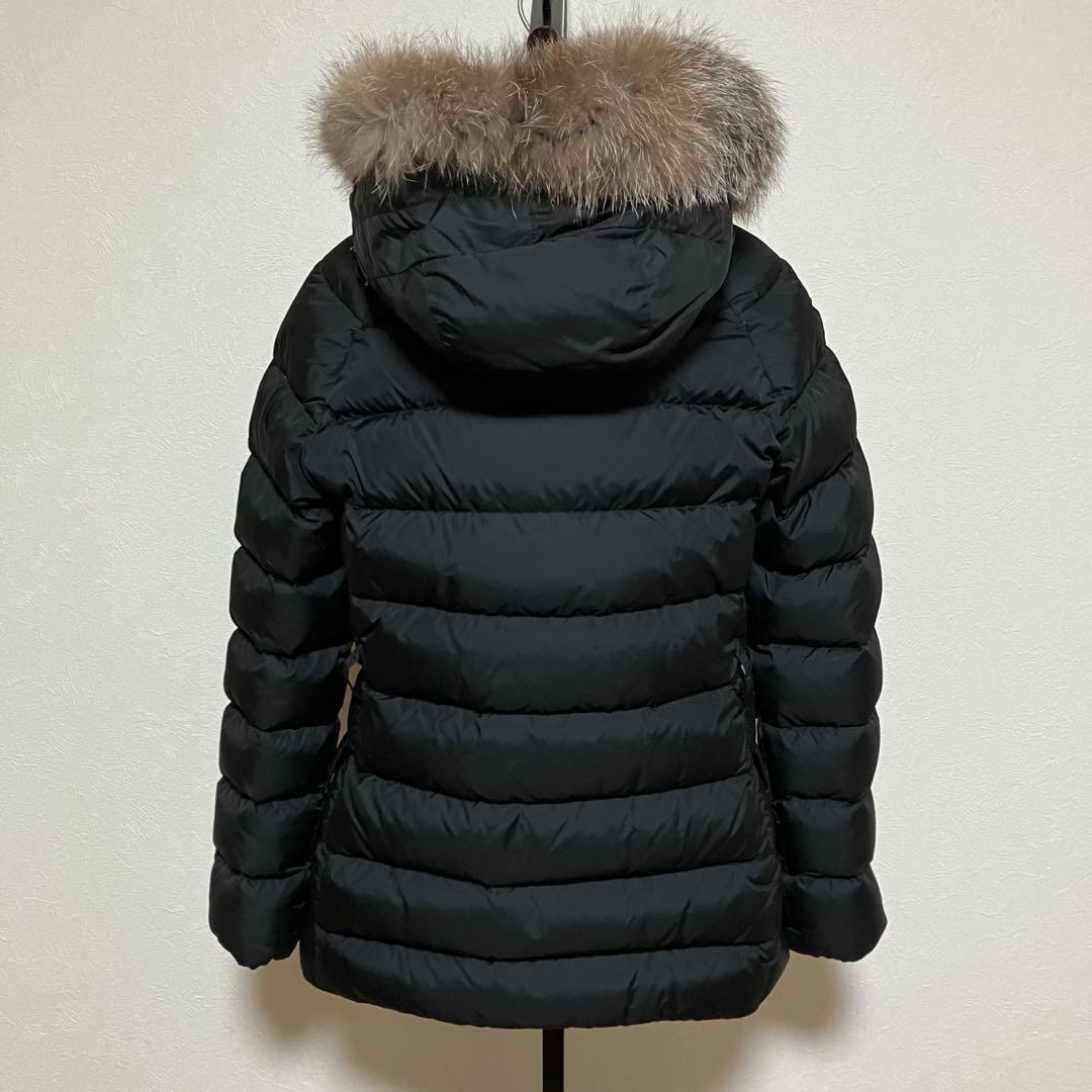 人気★モンクレール　クリオン　CLION 00 リアルファー　ブラック4D273