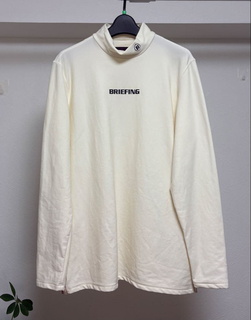 ブリーフィング MENS WARM LS ハイネックカットソー