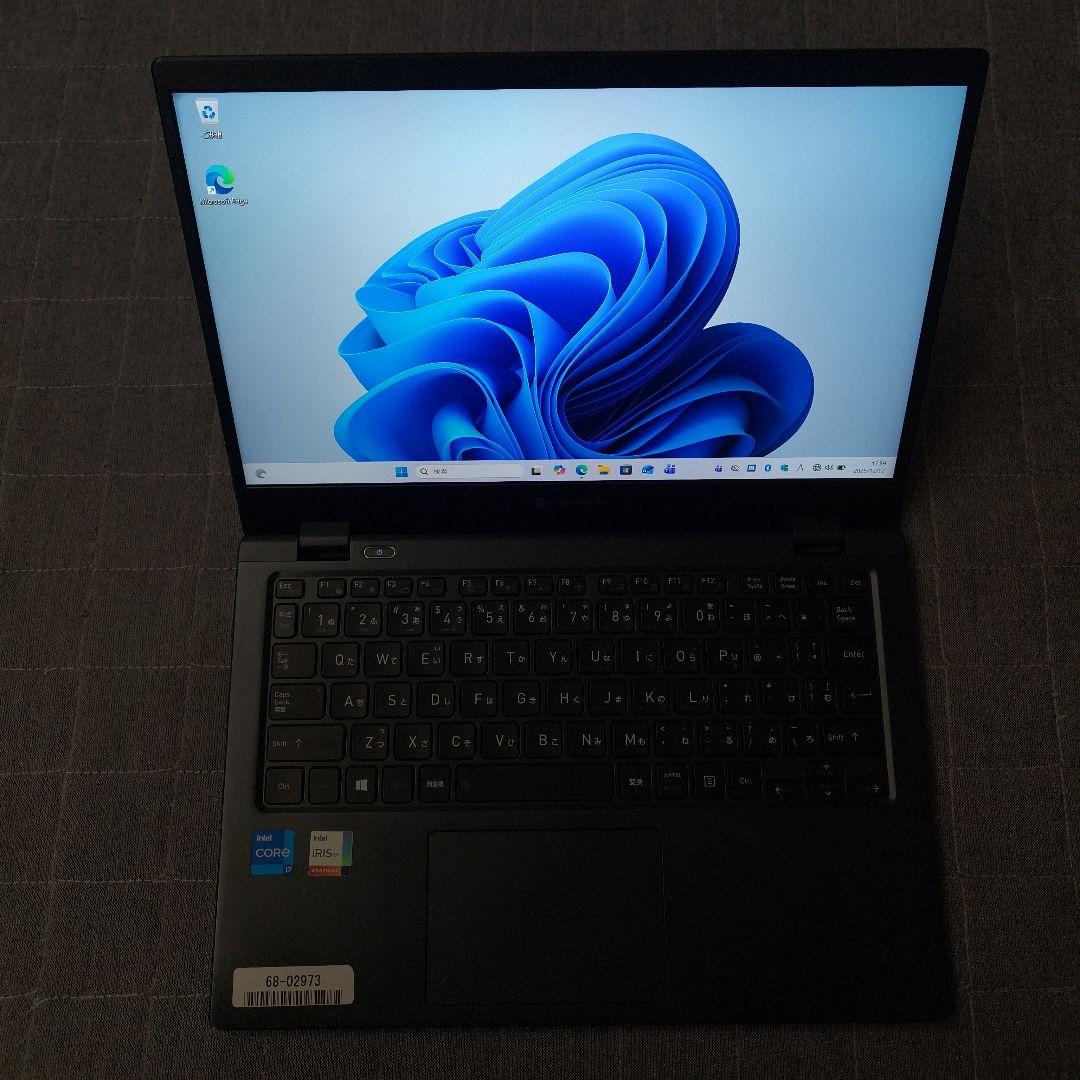 良好 Dynabook 超軽量 驚速 11世代i7 16GB 新品512GB 1