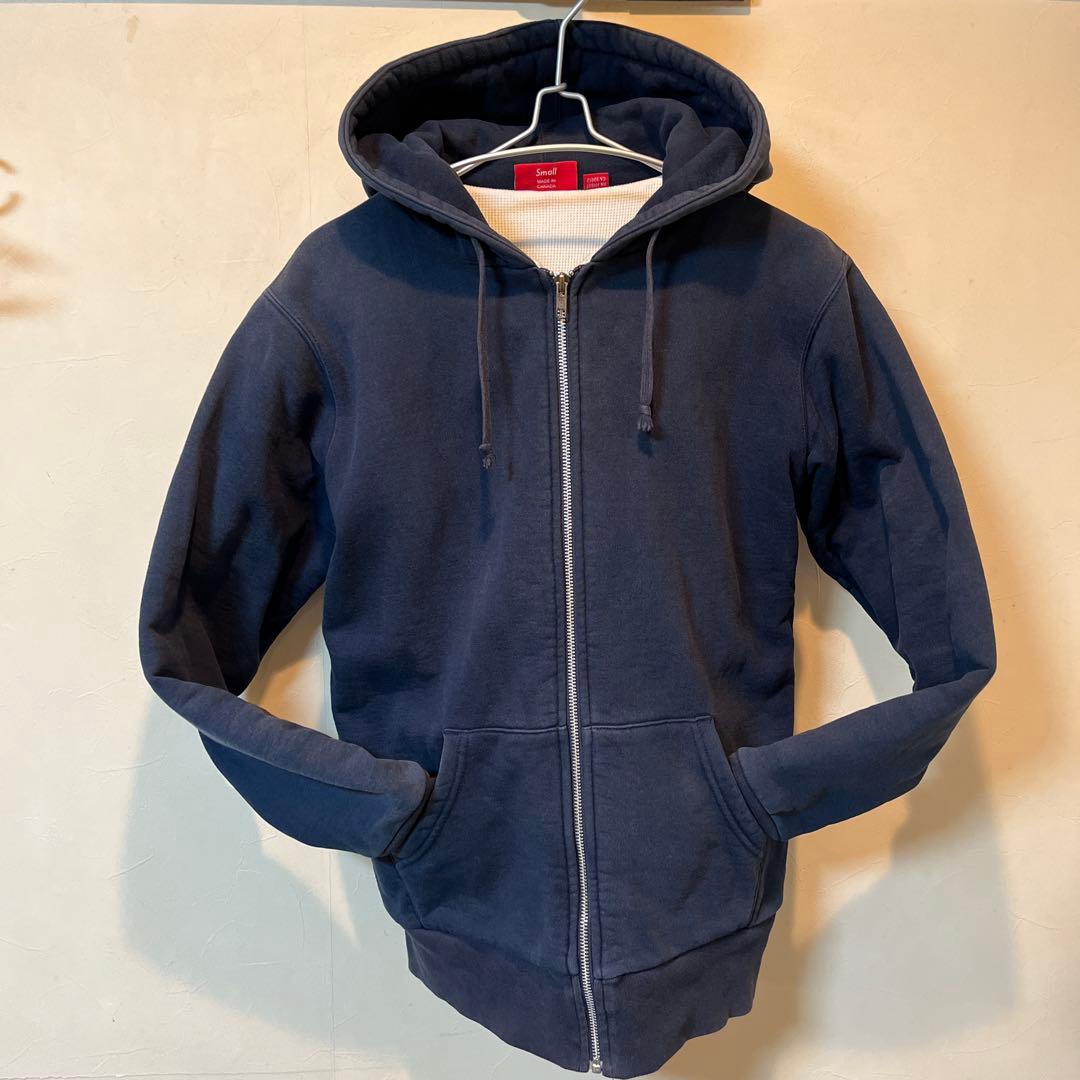 トップス Supreme Hood Logo Thermal Zip Up Hoodie