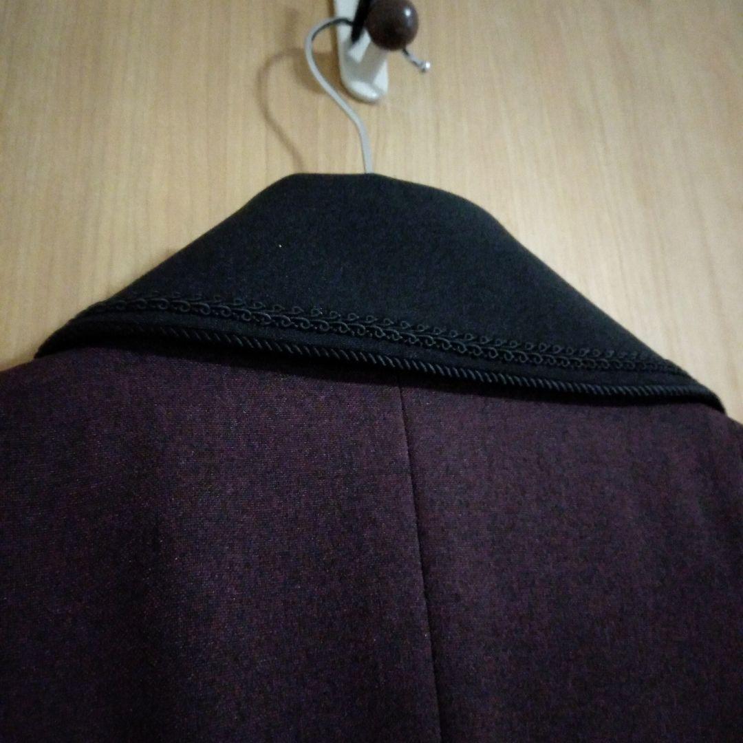 m*y様 グレーティアジャンパースカート　ボルドー ダブルボタン