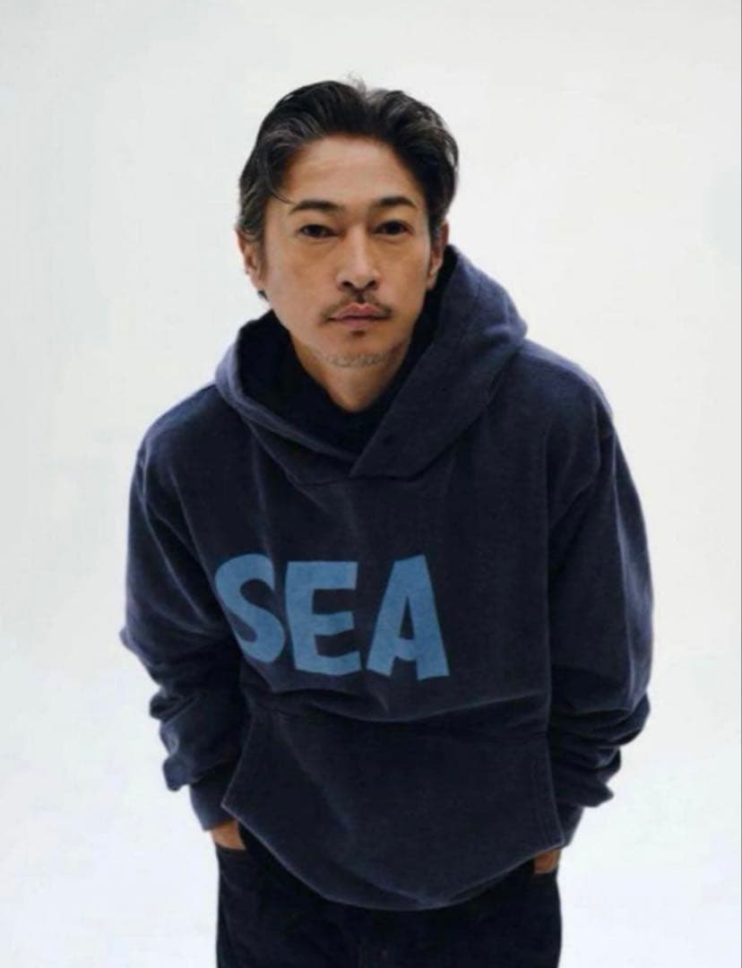 トップス WIND AND SEA Straight Hooded Sweatshirt