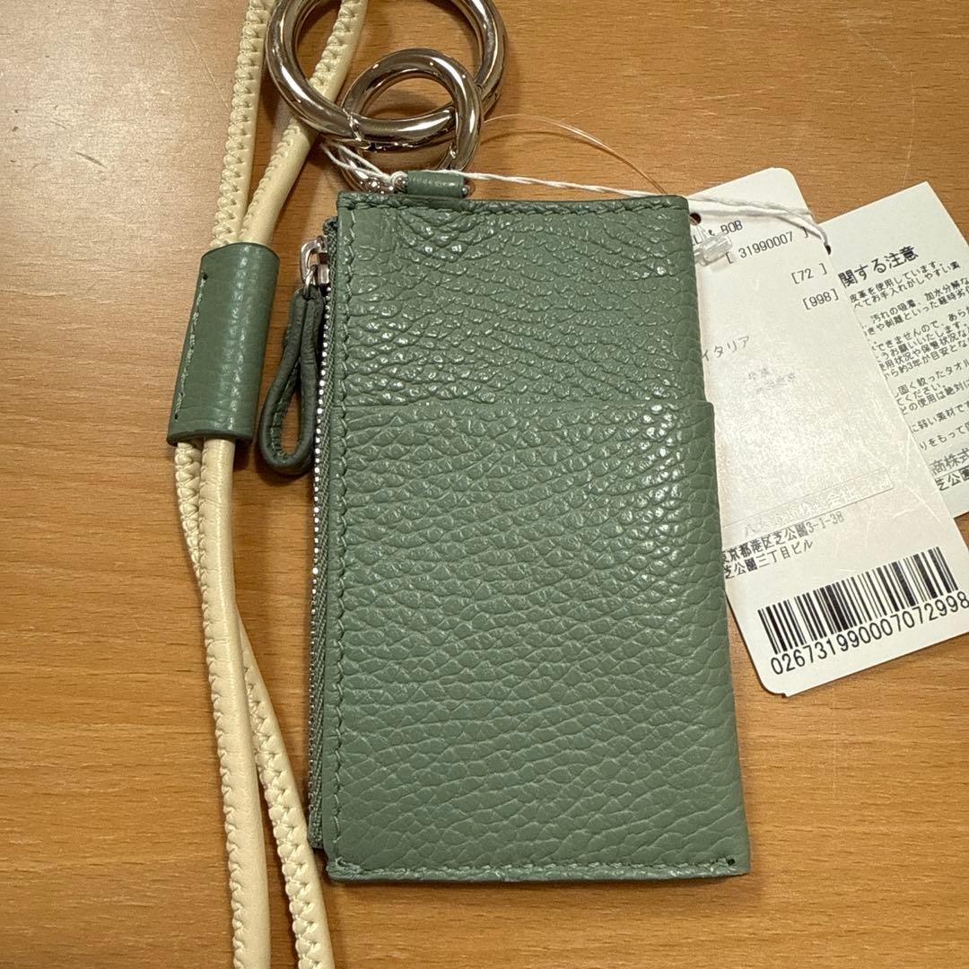 新品　ダニエル&ボブ Daniel&Bob レザーネックウォレット財布 カード鍵