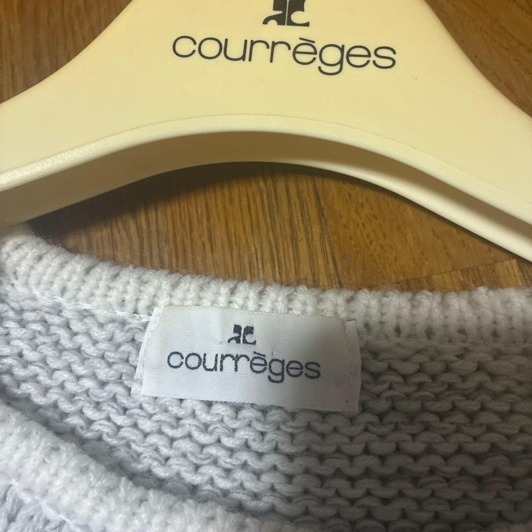 専用です✨courregesグレー 長袖セーター