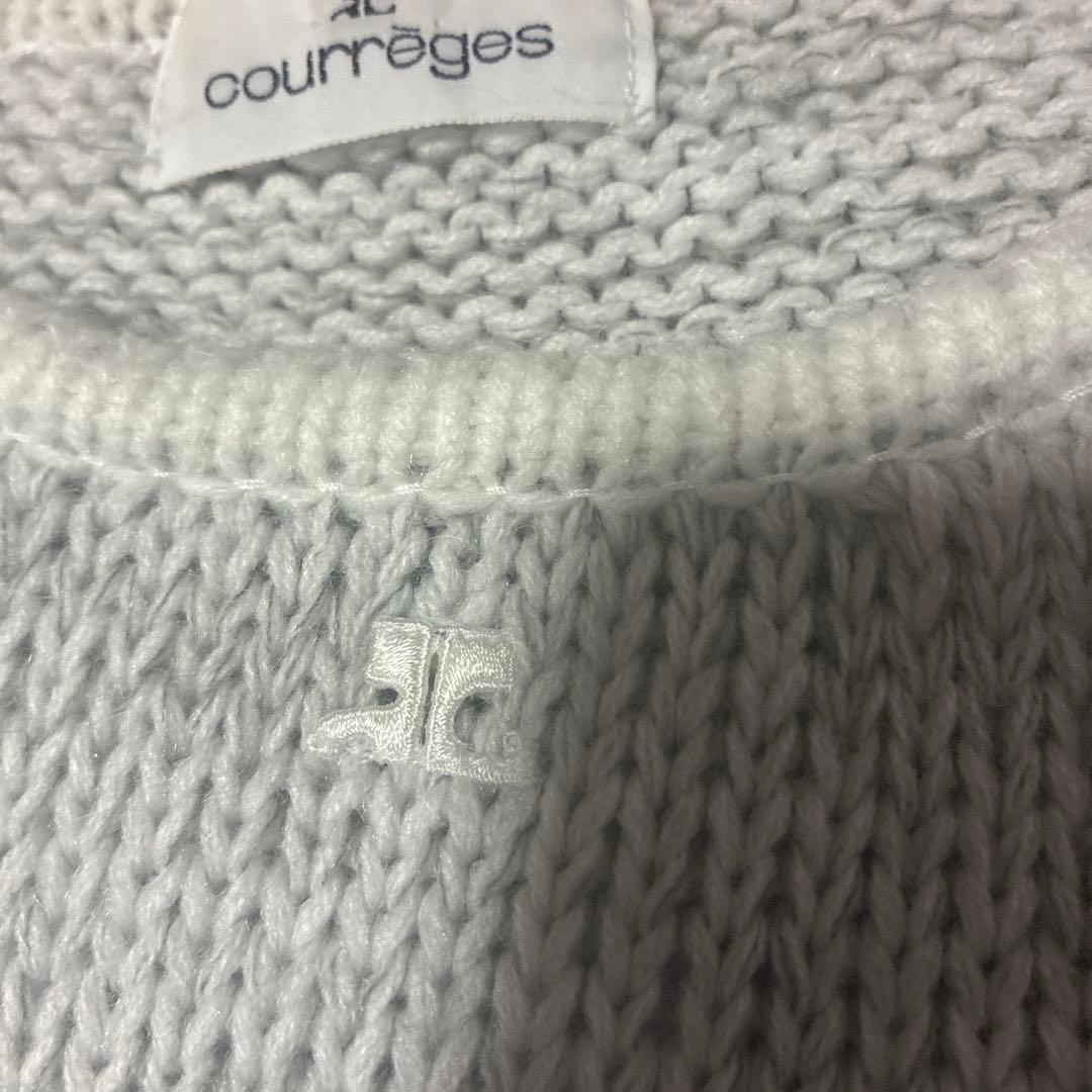 専用です✨courregesグレー 長袖セーター