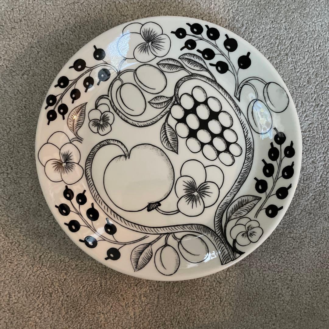 ARABIA Paratiisi 果物模様 陶磁器皿 4枚セット 21cm