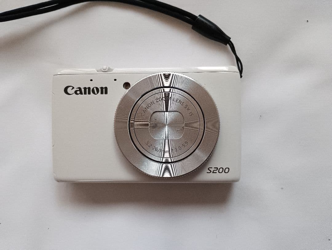 極美品・完備品 Canon PowerShot S200 ホワイトパワーショット