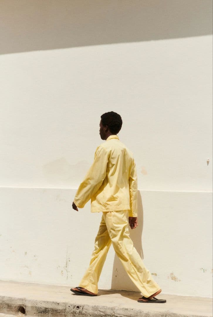 TEKLA パジャマ ユニセックス レモネード 上下セット 定価 ¥58,300