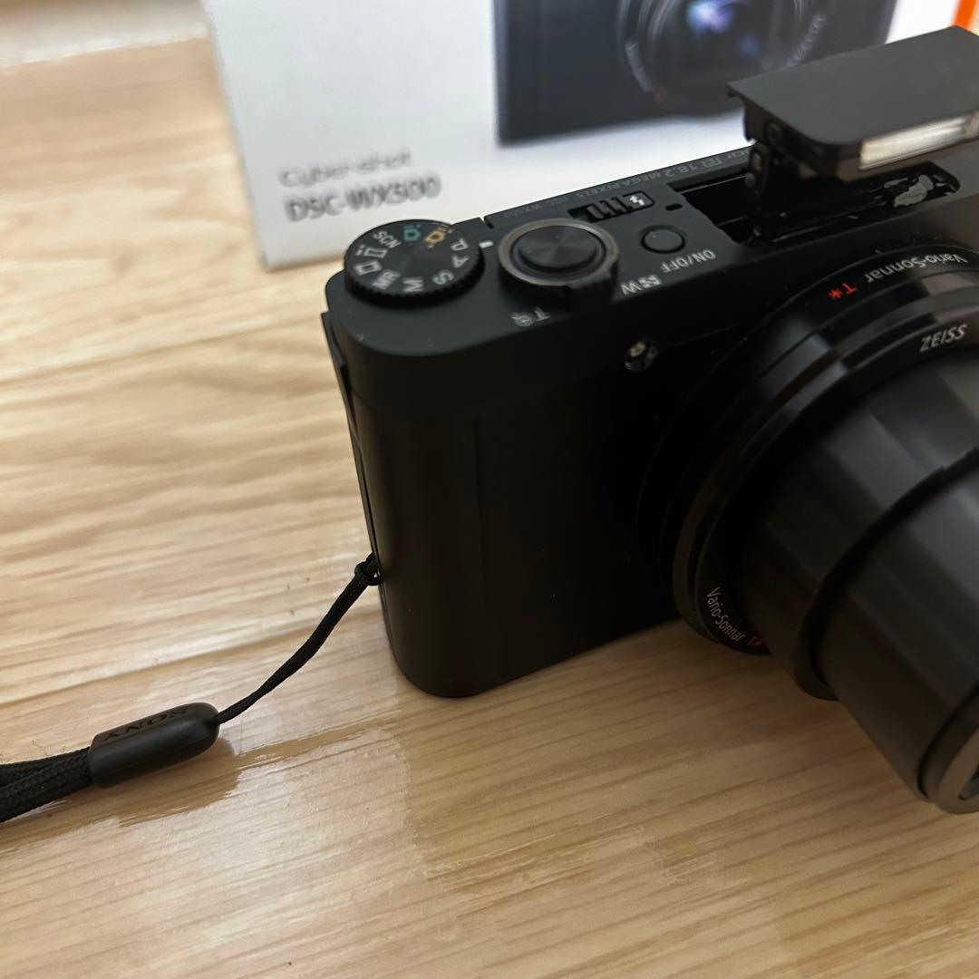 【美品】SONY コンパクトデジタルカメラ DSC-WX500 サイバーショット