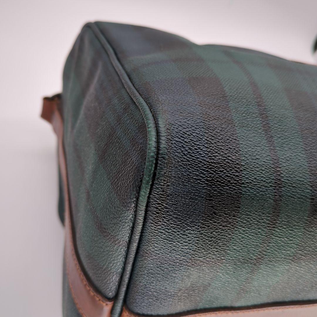 ポロラルフローレン ボストンバッグ ブラックウォッチ チェック ショルダー