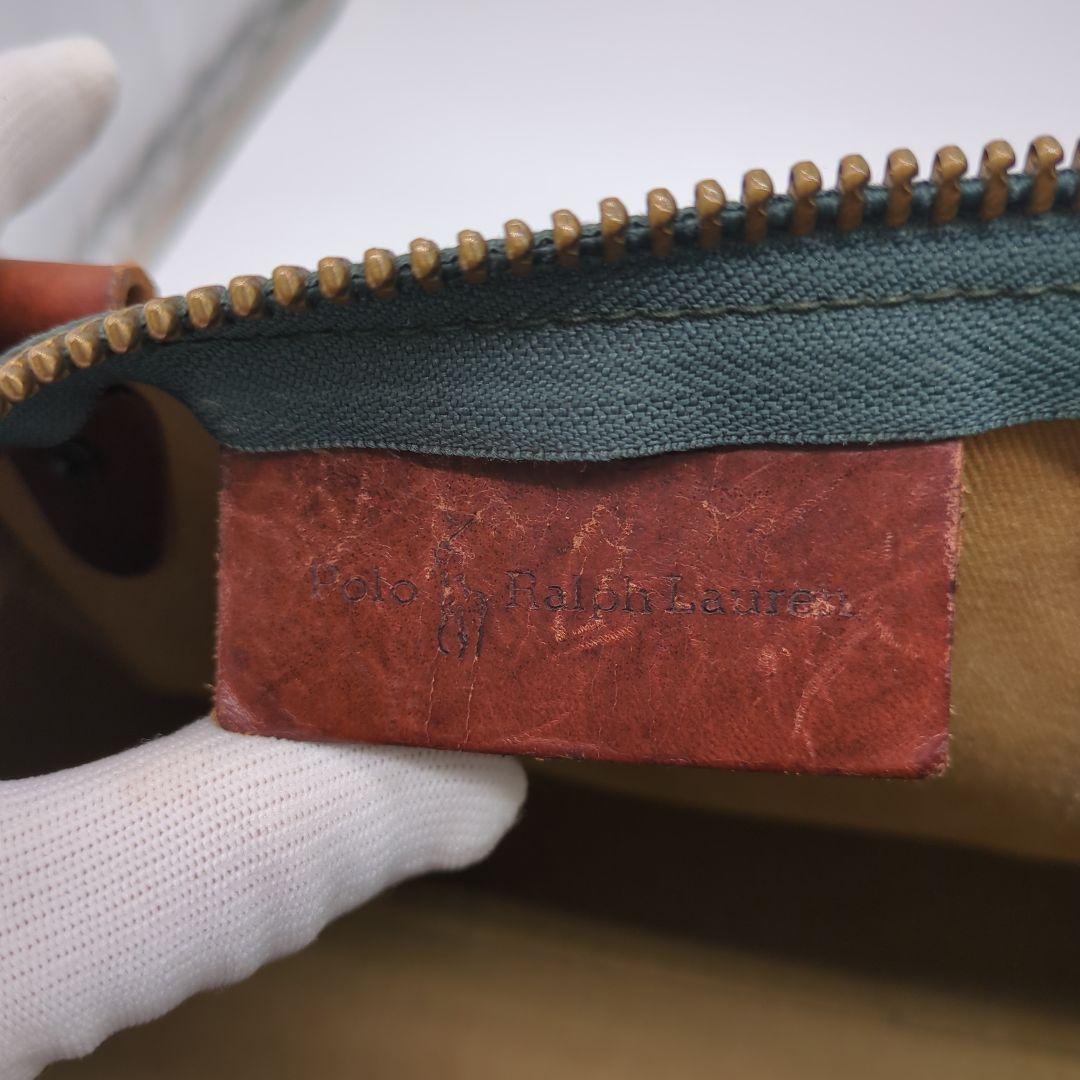 ポロラルフローレン ボストンバッグ ブラックウォッチ チェック ショルダー