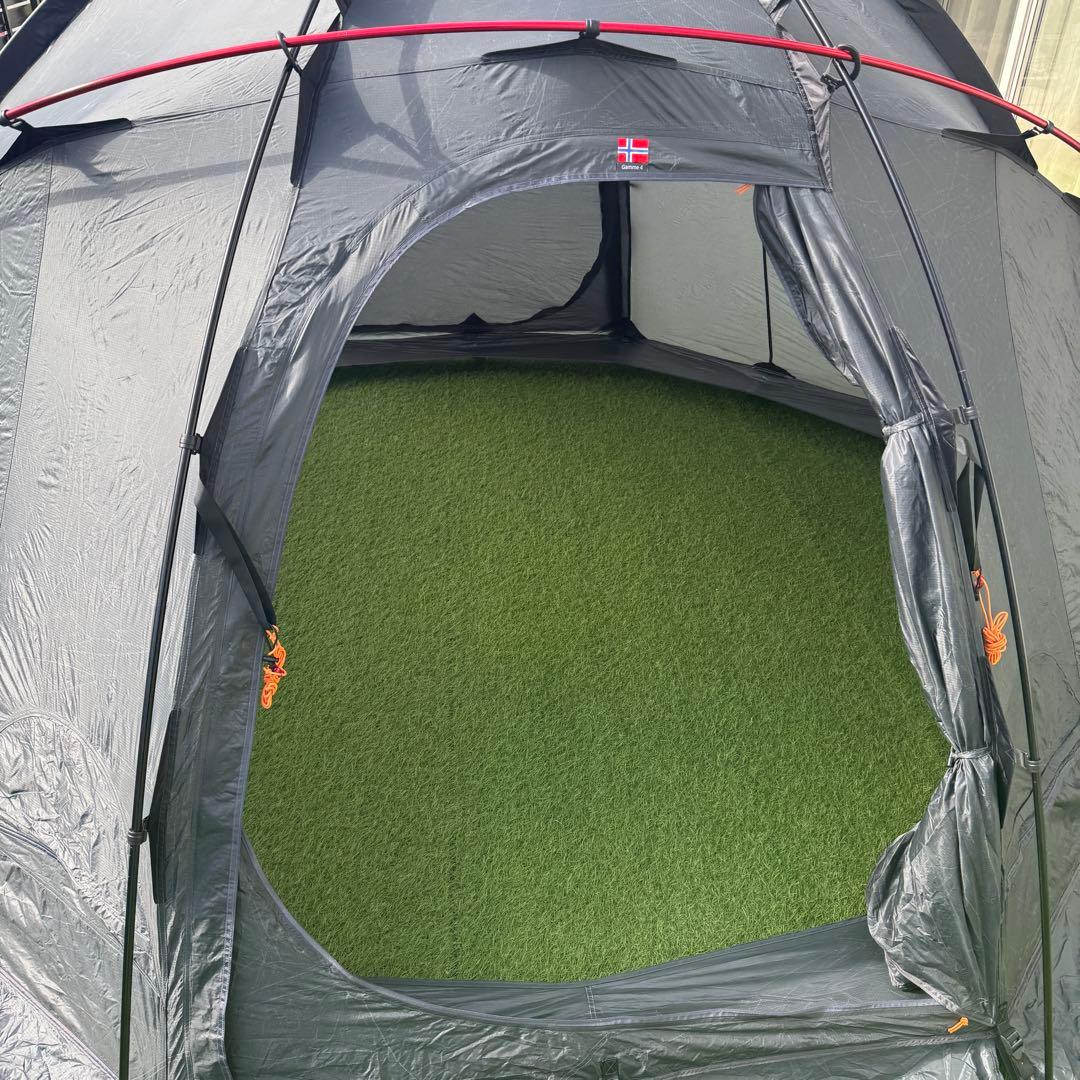 ノルテント Gamme4 シルナイロン ドームテント　キャンプ