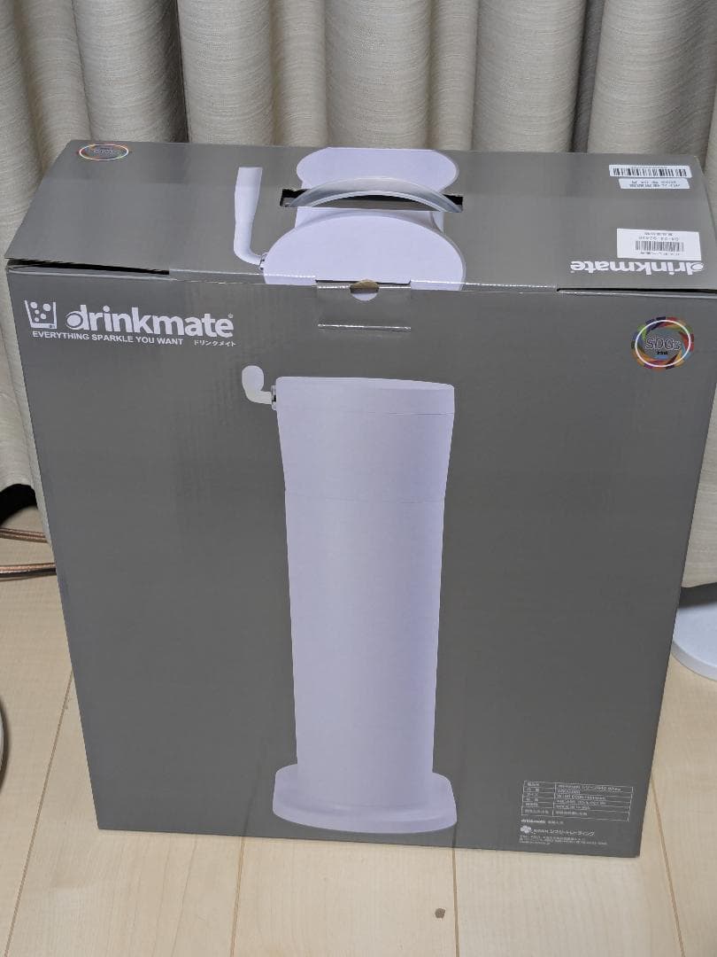 未使用品 drinkmate Series 640 炭酸水メーカー ホワイト