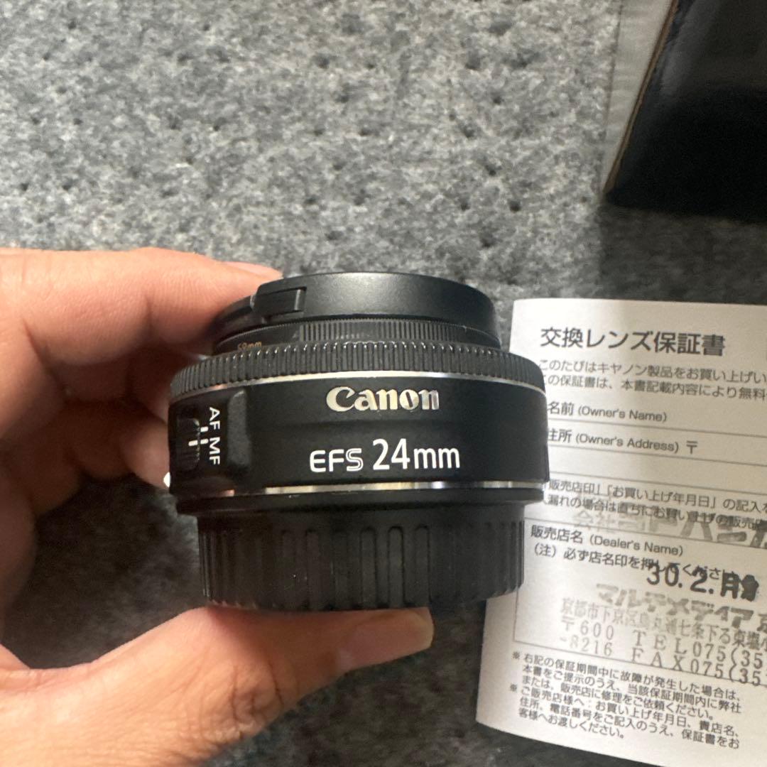 Canon カメラレンズ　EFS 24mm f/2.8 STM