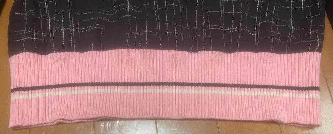 ドライボーンズ レーヨン プルオーバー シャツ 38 M 絣柄 ピンク