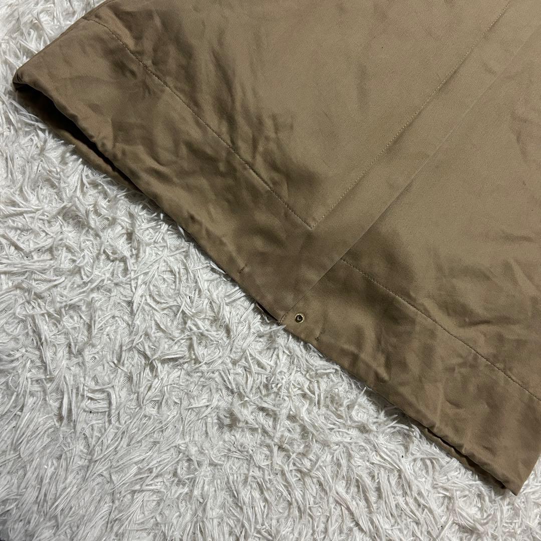 バーバリーブルーレーベル レディース モッズコート ラビットファー ボアライナー