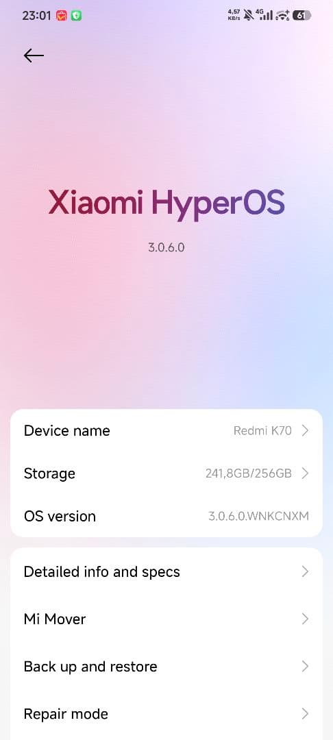 Redmi K70 5G SIM フリー 16GB RAM 256GB