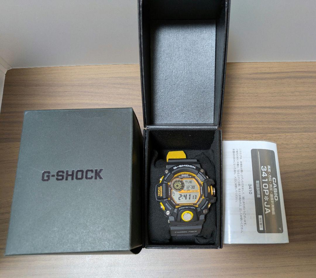 【最終値下げ品】G-SHOCK RANGEMAN ブラック/イエロー