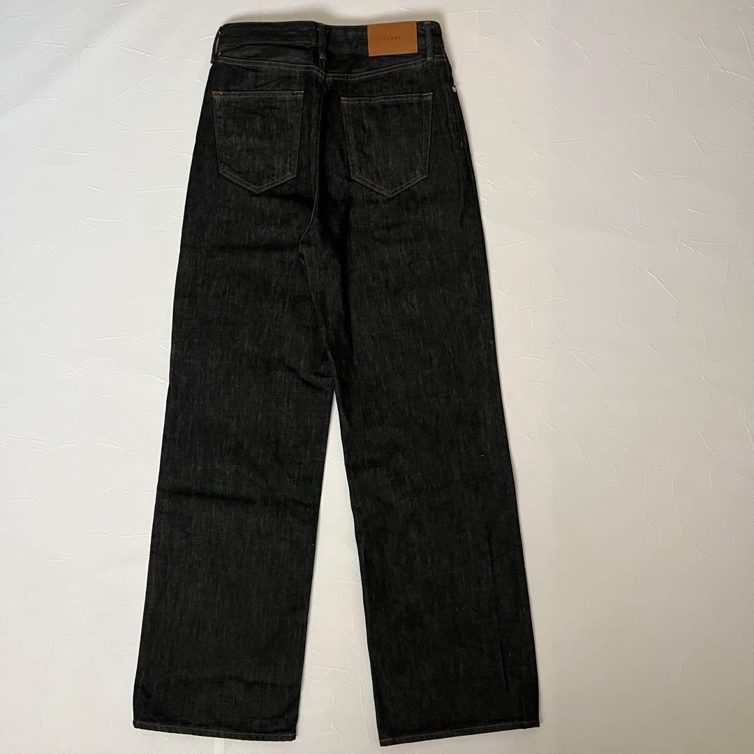 美品✨ CLANE SECOND DENIM PANTS ライトブラック