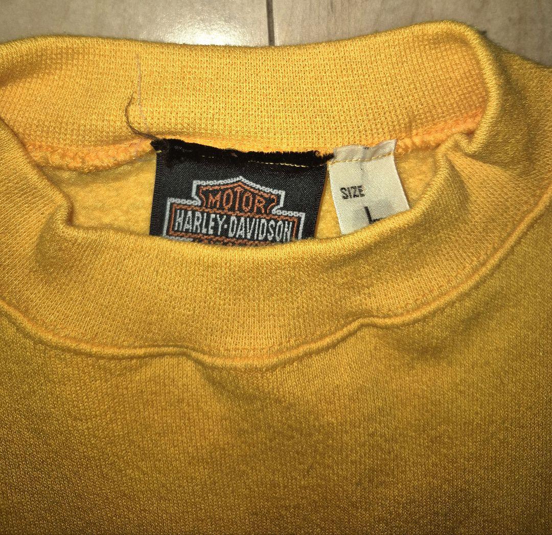 Harley-Davidson フレイム　当時物　90's 袖プリ　US三軒茶屋