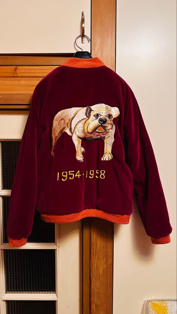 東洋エンタープライズ 港商 スカジャン ブルドッグ 別珍 ビンテージ