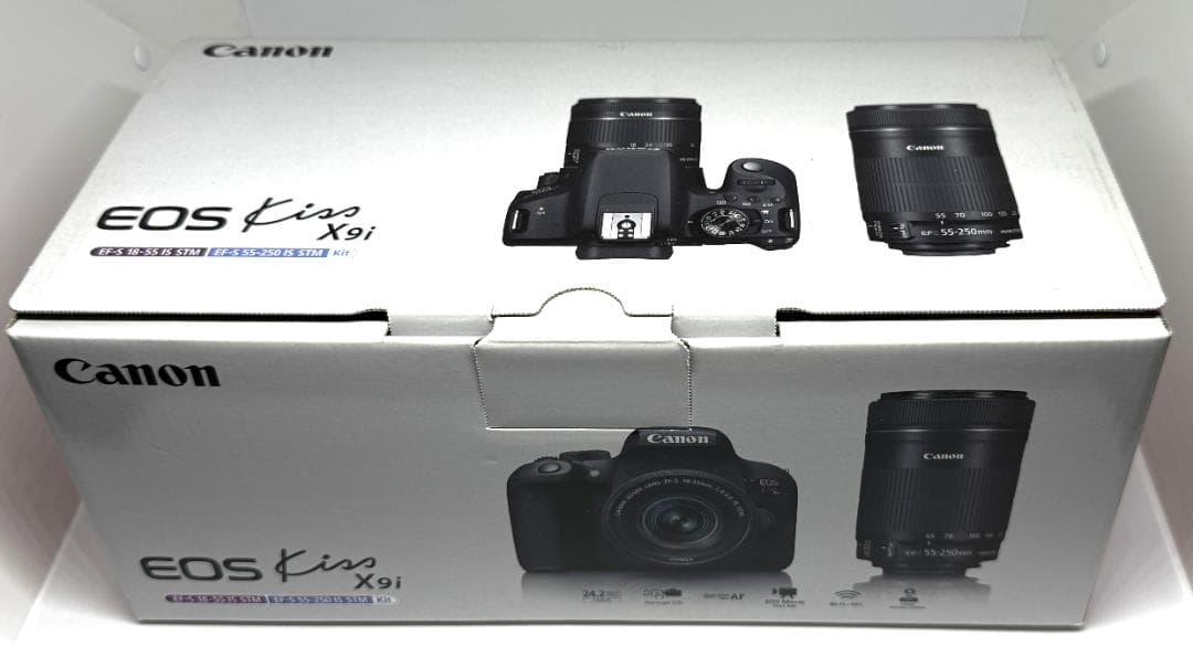 Canon EOS Kiss x9i ダブルズームキット+320EX+リモコン