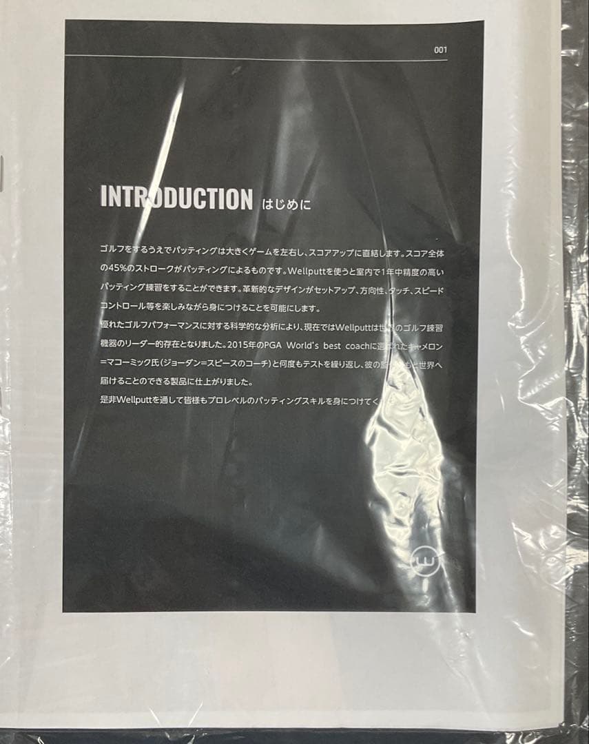 W*︎様 WELLPUTT パッティングトレーニングマット 4m