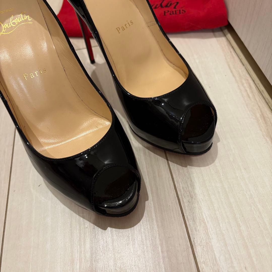 【12月限定値下げ】Christian Louboutinハイヒールオープントゥ