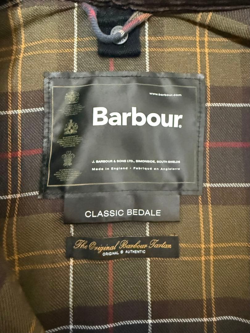 【2/15迄限定価格】美品BarbourCLASSIC BEDALEWAX 40