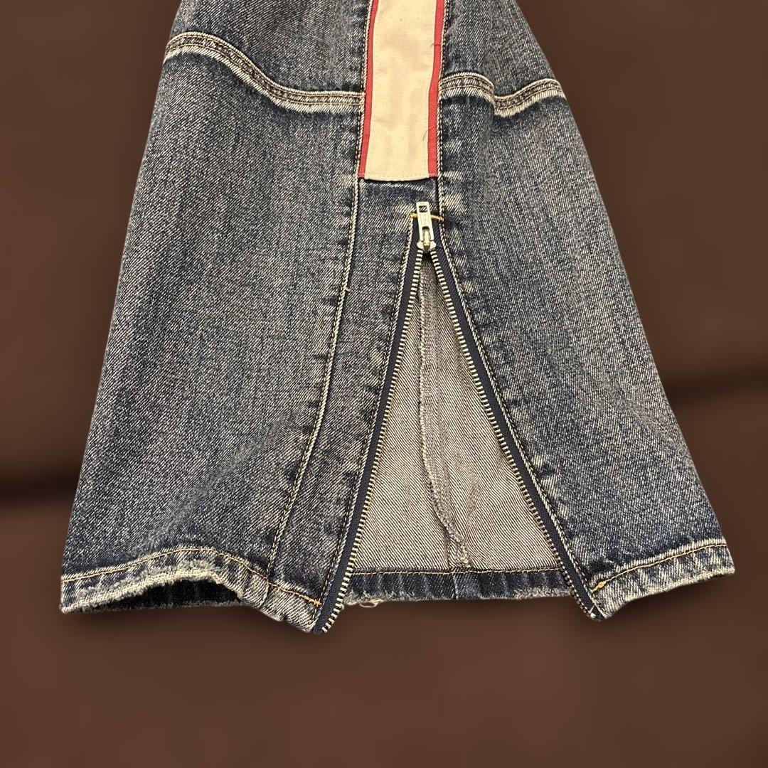 HONDA moussy コラボ ワイドレッグデニム