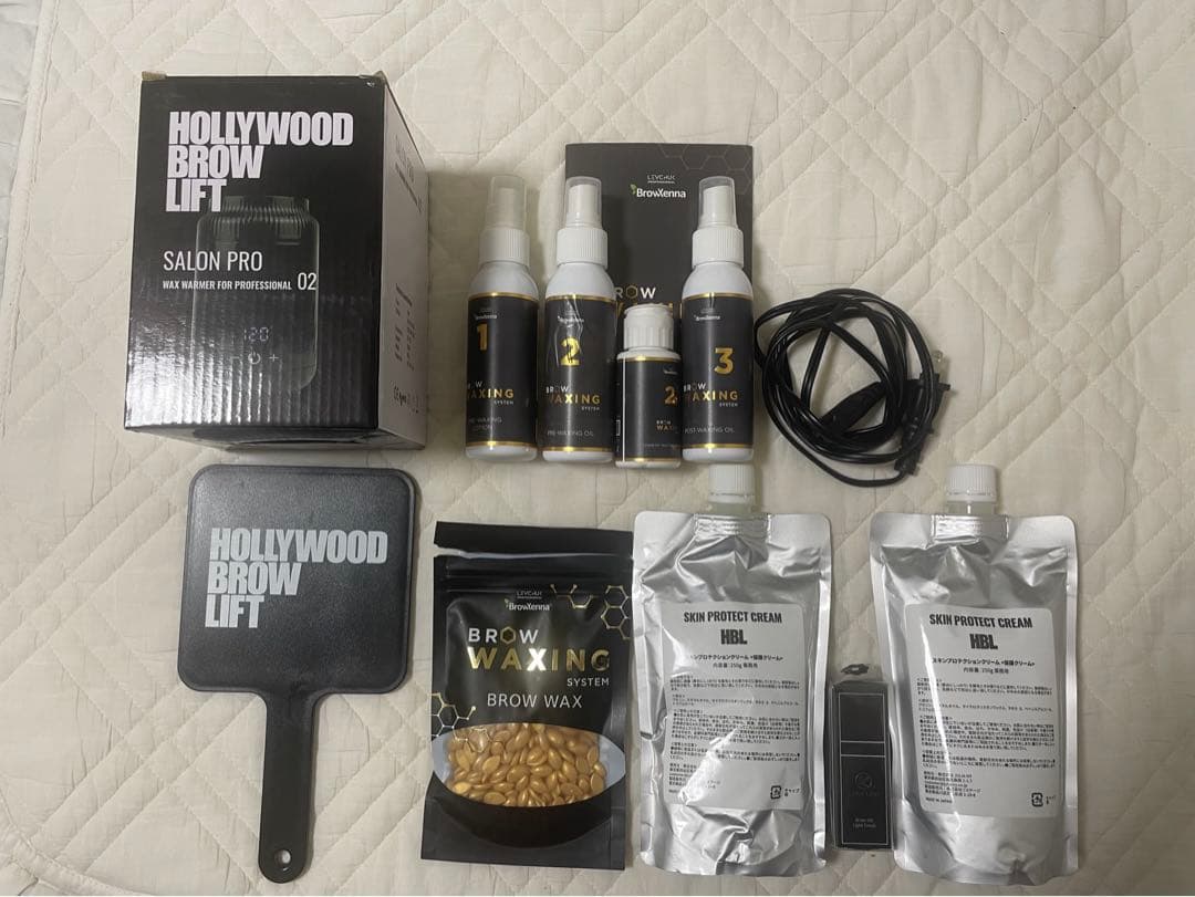 ハリウッドブロウリフト開業セット アイブロウワックス