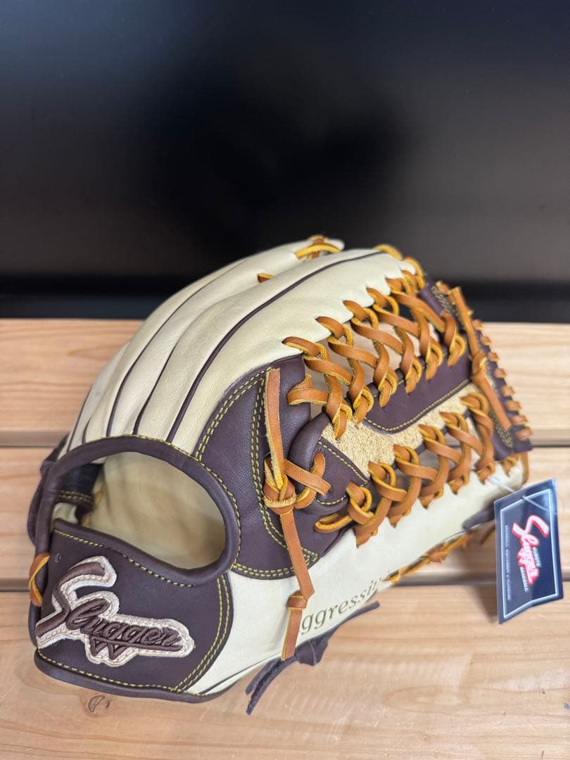 型付け済！久保田スラッガー 軟式用グローブ 外野手 定価33,000円