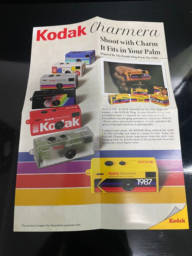 Kodak Charmera 1987年モデル ミニカメラ