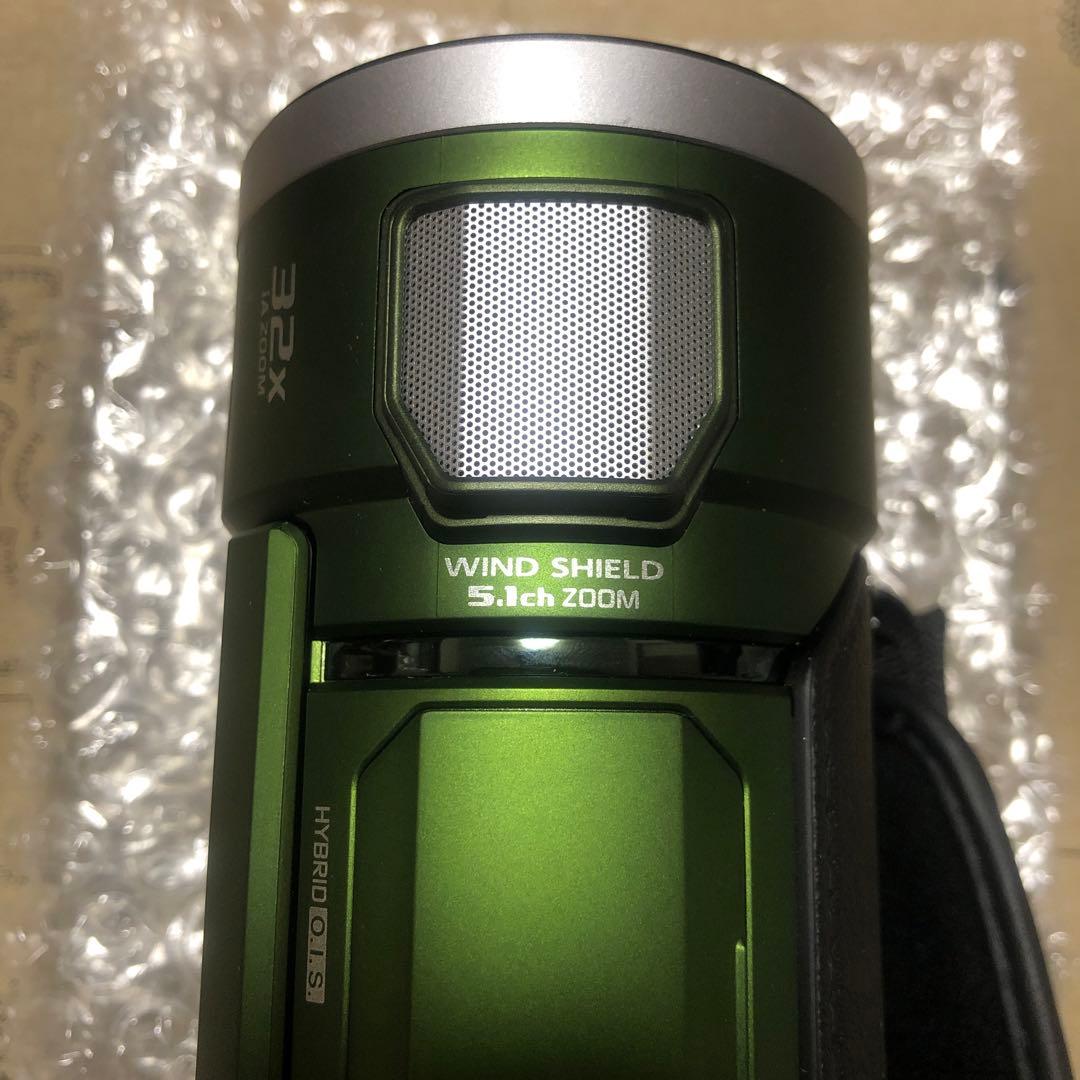 ほぼ新品 Panasonic HC-VX2M 4K Wi-Fi ビデオカメラ