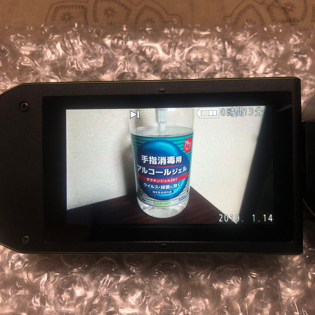 ほぼ新品 Panasonic HC-VX2M 4K Wi-Fi ビデオカメラ