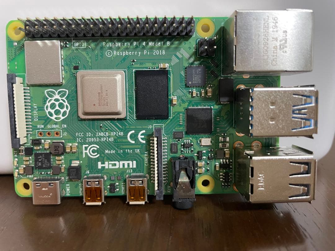 Raspberry Pi 4 B 4GB+ヒートシンク+HDMIケーブルセット