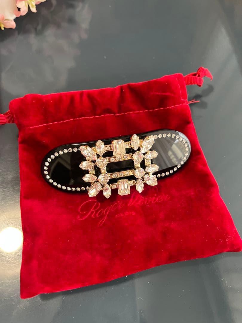 ♡ロジェビビエ♡ヘアーアクセサリー♡ブラック♡